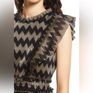 Adelyn Rae metallic dress